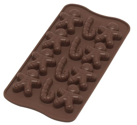 Siliconen Chocoladevorm "Mr. Ginger"