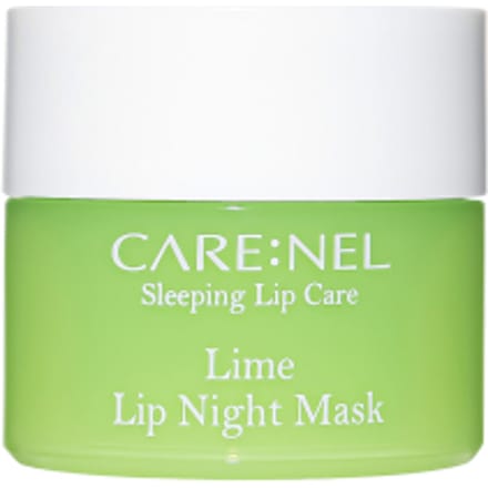 Care:Nel, lip night mask, lime, 3 packs, each (5g) green
