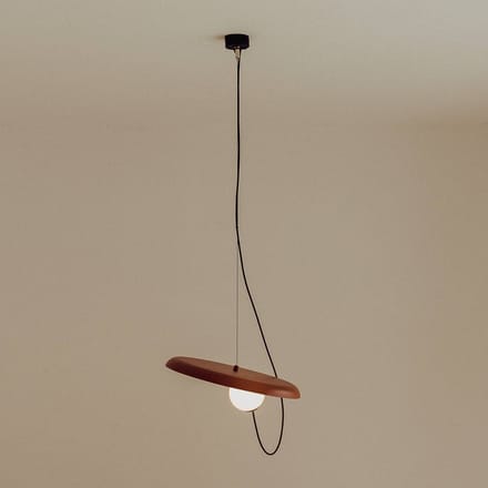 Milan Iluminación Milan Wire hanglamp Ø 38 cm koper metallic