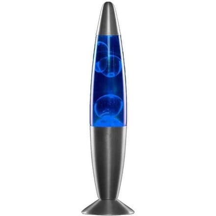 Lampe à lave (lampe de table) - CELLUSTOP - Vintage - Bleu - Rétro - Classe A+++
