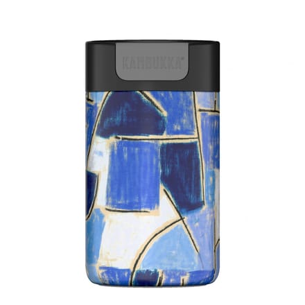 Kambukka Olympus - Thermische beker - 300 ml - Blue Night - RVS - Lekvrij