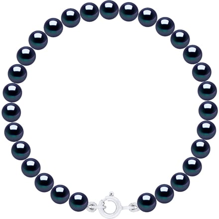 Armband van Echte Cultuur Zoetwaterparels Rond 5-6 mm