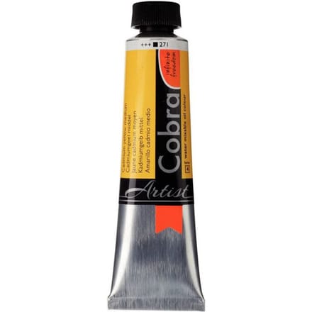 Olieverf - #271 Cadmiumgeel Middel - Cobra - 40ml