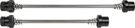 M-wave Quick Release Set 100/135 Mm Staal Zwart/zilver 2-delig