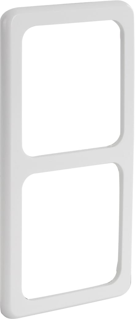 Peha Standard afdekraam inbouw - 2-voudig - polarwit
