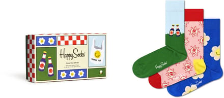 Happy Socks - 3-Pack Picnic Time Socks Gift Set - Unisex - Sokken