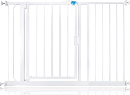 Bettacare Auto-Close Klemhek, Hondenhekje, 118.2cm - 125.2cm, Wit
