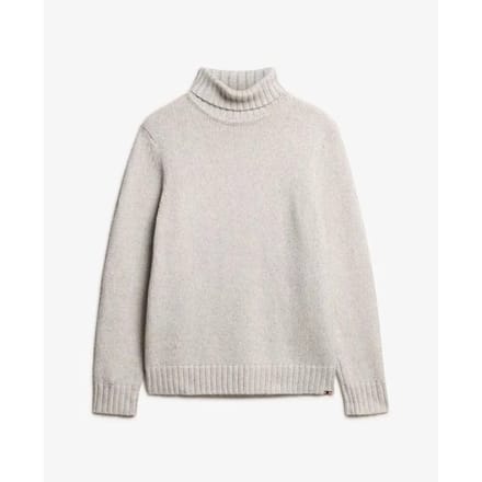 Superdry - Geborstelde coltrui - Heren - Sweaters
