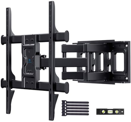 Perlesmith Universele Tv-Muurbeugel Voor 37-85 Inch Tv's Met Hoekverstelling