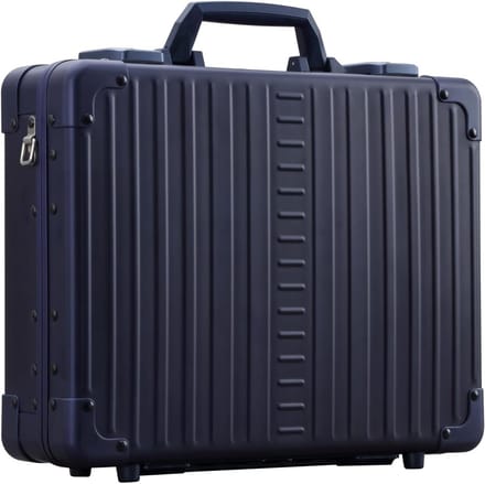 Attache Koffer - Laptoptas Aktetas - Zakelijk Reizen - TSA Slot - 38cm - Blauw