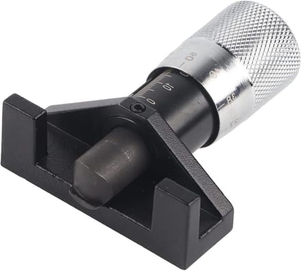Riemspanningsmeter - Distributieriem tester - Distributieriem afstellen - Dubbele schaal afleesbaar - Metrisch - Zilver