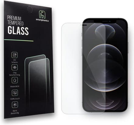 Smartphonica Screenprotector geschikt voor iPhone 12 Pro Max screenprotector van buigbaar glas geschikt voor iPhone 12 Pro Max
