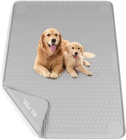Hernieuwbare Hondentoiletmat 101 x 71 cm, Wasbare Puppy Training Pad, Waterdicht en Lekvrij voor Effectieve Training