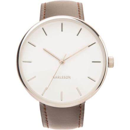 Karlsson Horloge Minimal - Wit - Ø4cm - Scandinavisch,Modern