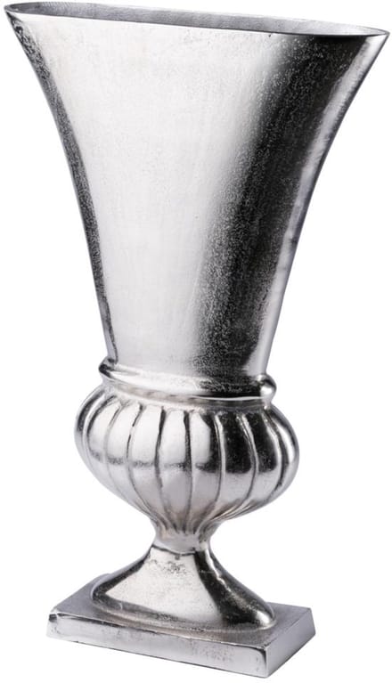 Michael Noll - Vaas - Kelkvaas - Zilver - Aluminium - 58,5 cm