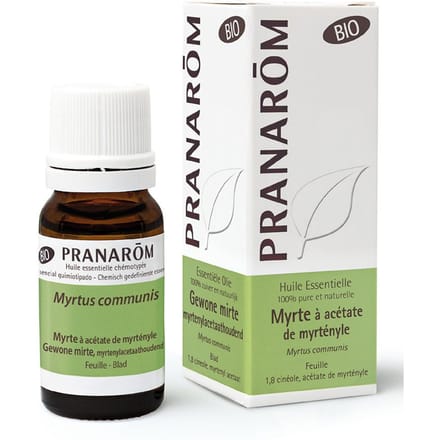 Pranarom - Gewone mirte, myrtenylacetaathoudend - Bio - Bio - 10 ml