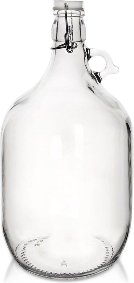 Fles met Beugelsluiting Tuit Glas 5 l - Beugelfles - Inmaakfles - Oliefles