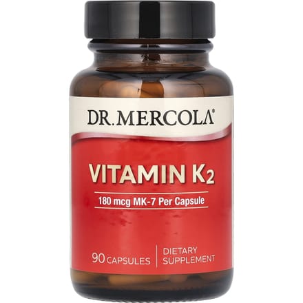 Dr. Mercola - Vitamine K2 - 180 mcg - 90 capsules
