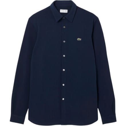 slim fit vrijetijdsoverhemd van puur katoen