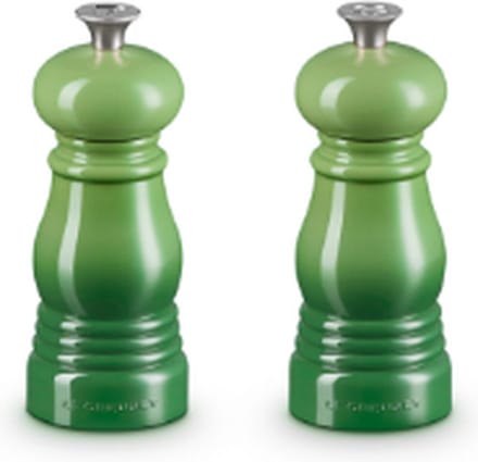 Le Creuset - Mini Peper- en Zoutmolen - Bamboo Groen 12.5 cm