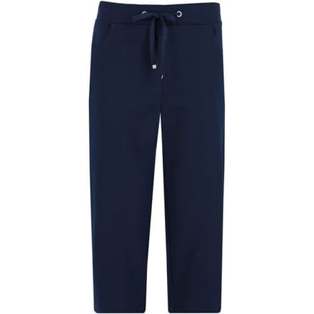 Comfortabele dames capri sweatbroek blauw - Blauw - Maat - 42