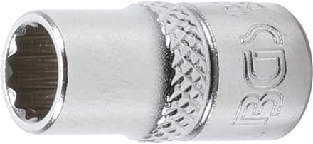 BGS Dopsleuteldop twaalfkant - 1/4 - 7 mm
