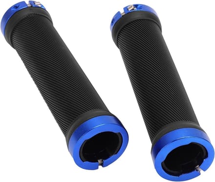 Fietshandvatten - Fietsgrepen - Comfortabel Rijden - Antislip Rubber - 22 Mm Stuur - Blauw