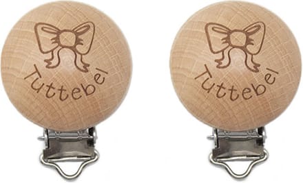 Durable Houten Speenclips 2 stuks 52 Tuttebel