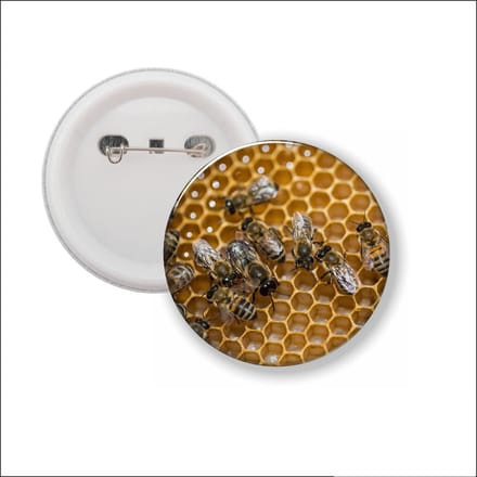 Button Met Speld - Bij