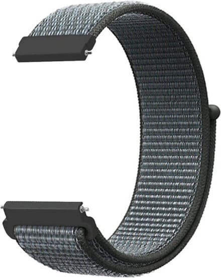KELERINO. Nylon bandje geschikt voor Samsung Galaxy Active / 42 MM - Grijs