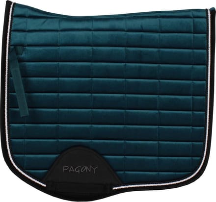 Pagony Work Velours Zadeldek - Maat: Full - Olijf - Polyester
