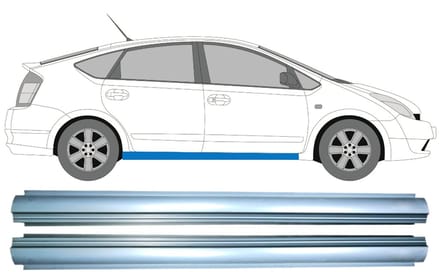 Reparatie dorpel voor Toyota Prius 2003-2009 / Links = Rechts / Set