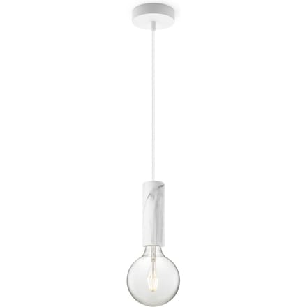 Home sweet home hanglamp Saga marmer Globe g125 - helder