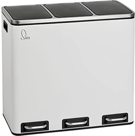 Pedaalemmer 54 Liter met Afvalscheiding en Elegant Design