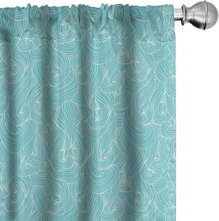 ABAKUHAUS gordijnen – 2x75×175 cm – microvezel, gedeeltelijk verduisterend