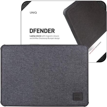 UNIQ - case - Dfender laptophoes - 16 - grijs/mergelgrijs