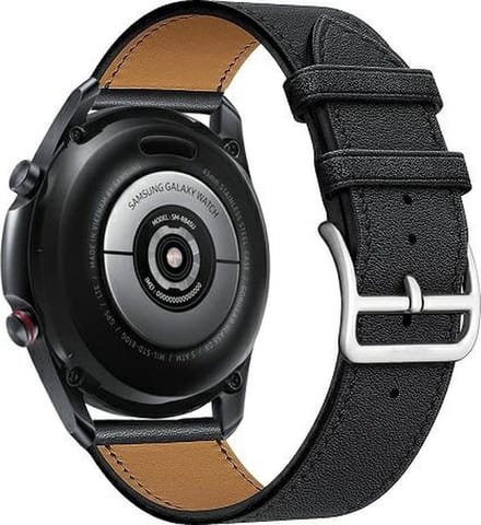 Beline Horlogeband 20mm Hermes Leer zwart/zwart doosje