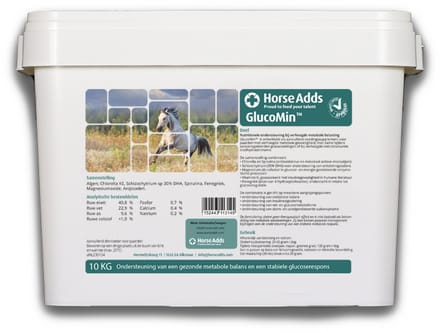 GlucoMin 10 kg - Horse Adds Paardensupplementen