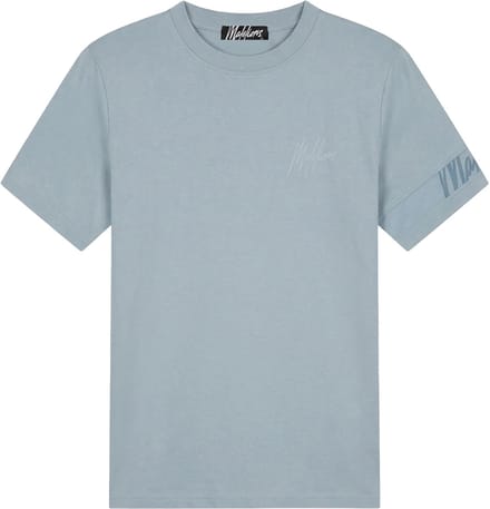 Malelions captain t-shirt in de kleur blauw.