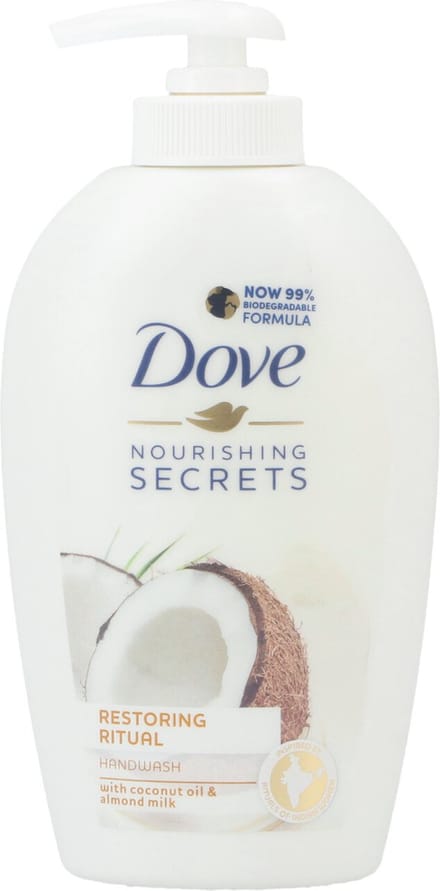 Dove - Handzeep - Restoring Ritual - With Coconut Oil & Almond Milk - 250ml