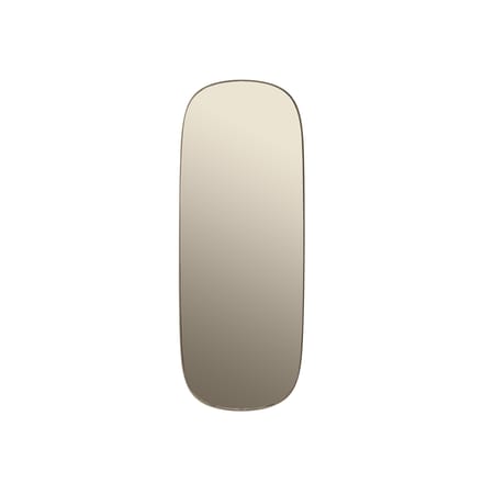 Muuto - Framed spiegel - taupe - L - beige