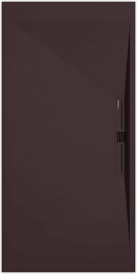 Sanifun douchebak Stone Side Chocolate Smooth 1400 x 900 P