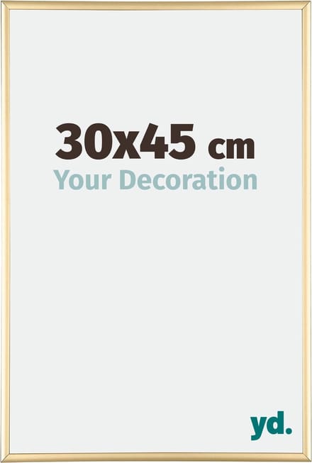 Your Decoration - Fotolijst 30x45 cm - Aluminium - Goud - Kent