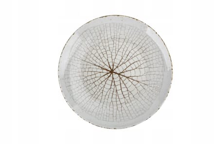 Lubiana Blad Plat Dinerbord 27 cm - Stijlvol Porselein