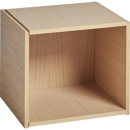 Woud Bricks Cube - eiken wit gepigmenteerd - openen