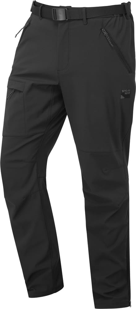 Sprayway Compass Warm Pant - Wandelbroek - Heren - Zwart - Maat 54