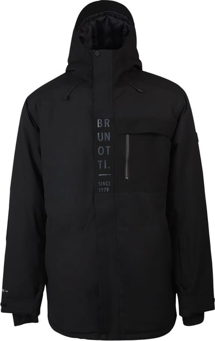 Brunotti Boyd Heren Wintersport Ski Jas - Zwart - L