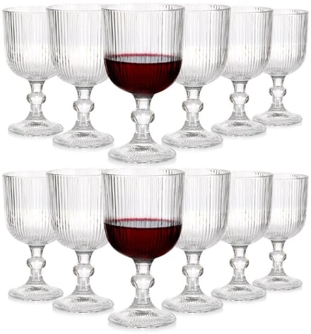 Wijnglazen Glas 340 ml 12 stuks - Wijnglas - Set - Wijn
