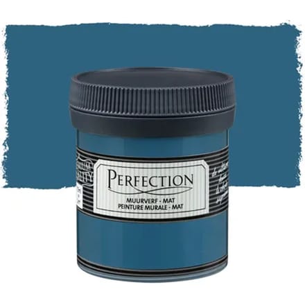 Perfection Muurverf Verftester - Mat - Indigo Blauw - 75ml