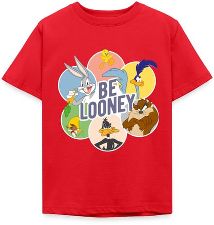 Looney Tunes Kaarakters Be Looney T-Shirt Kinderen